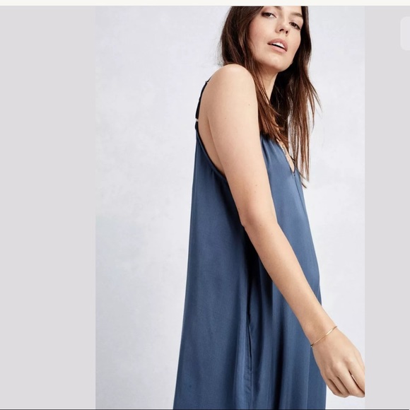 NAVY BLUE BOHEMIAN MAXI DRESS 👗💜👗💜💜💜👗💜🌸💓 - Picture 3 of 3